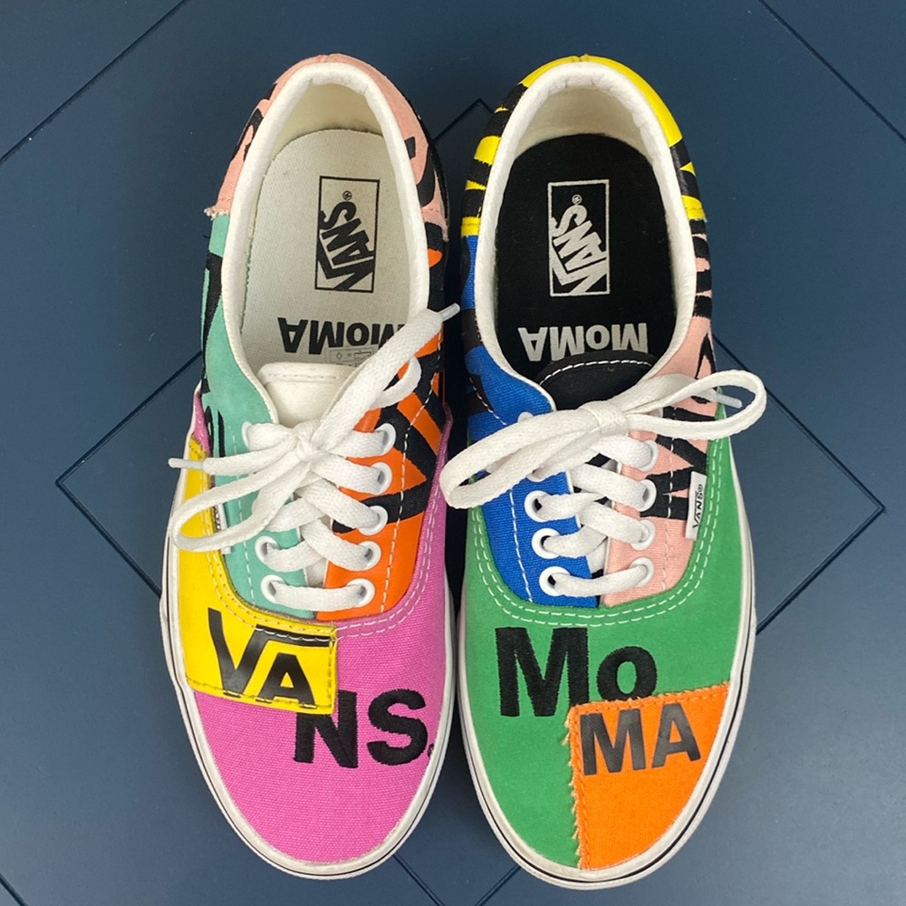 MoMa and Vans Era Sneakers | LIMITED EDITION | unisex men’s 6.5 women 8
